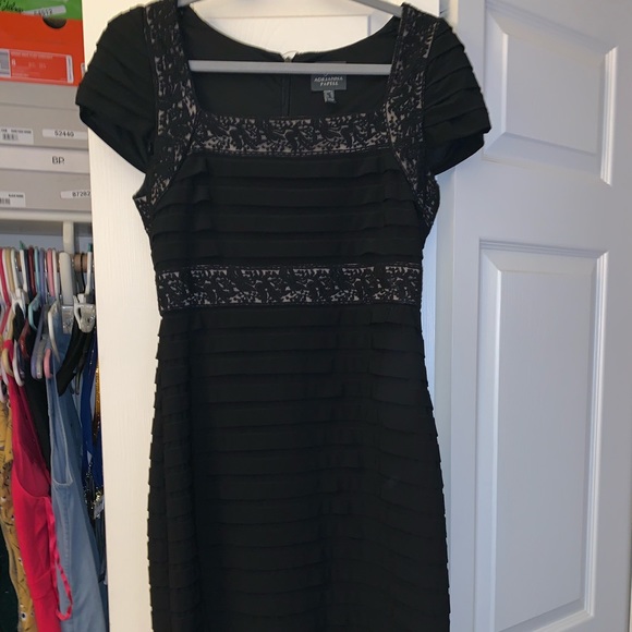 Adrianna Papell Black Dress - Picture 1 of 4